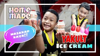 YAKULT ICE CREAM  3 INGREDIENTS RECIPE [upl. by Annawak939]