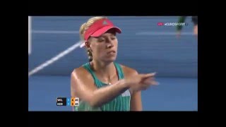 Angelique Kerber way to 1st Grand Slam Titel [upl. by Ardle]