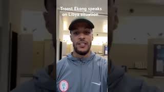 🔥🔥Troost Ekong Speaks on the Libya supereagles nigeria [upl. by Wendall532]