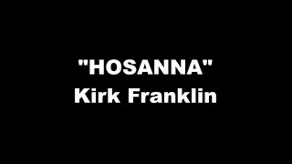 Hosanna By Kirk Franklin Drum Cover [upl. by Herbert]