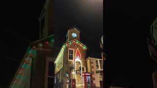 Mousehole Village Clock Tower Chimes 8pm [upl. by Leivad]