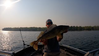 Minnesota Walleye Opener Weekend  Casting Jigs for Walleyes [upl. by Rramed]