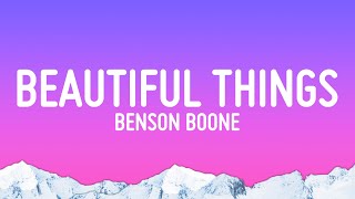 Benson Boone  Beautiful Things Lyrics [upl. by Ungley24]