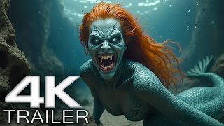 THE LITTLE MERMAID Trailer 2024 Horror Movie  4K UHD HDR [upl. by Enrika433]