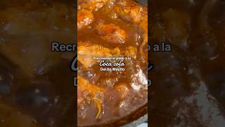 POLLO A LA COCACOLA recetas shorts [upl. by Niveb]