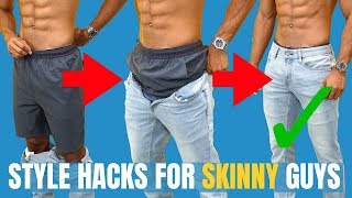 8 Hacks For Skinny Guys To Look Good How to Dress If Youre Skinny [upl. by Dawes]