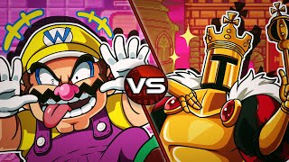 Wario vs King Knight  Who would win  Crossover Colosseum [upl. by Aaren782]