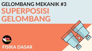 Superposisi Gelombang  Gelombang Mekanik  Part 3  Fisika Dasar [upl. by Alilak]