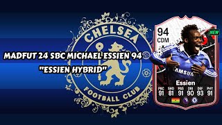 Madfut 24 Michael Essien Sbc Essien Hybrid  Madfut 24 Sbc Solutions [upl. by Dianne]