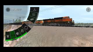 Trainz 3 New BNSF Dash 944CW in H1 livery [upl. by Ramsay]