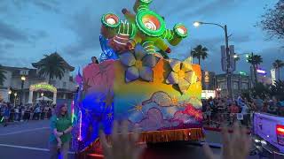 Universal Studios Orlando Mardi Gras Parade 2024 [upl. by Laro]