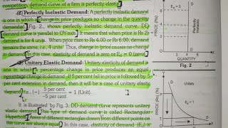 Meaning of Perfectly Inelastic Demandamp Unitary Elastic DemandDegrees of Price Elasticity of Demand [upl. by Klockau220]