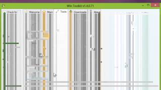 Win ToolKit  A program to modify Windows installation [upl. by Gnuh446]