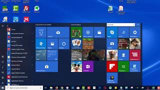 Comment organiser le menu démarrer sous Windows 10 [upl. by Cort537]