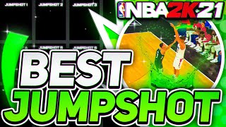 NBA 2K21 BEST JUMPSHOT 100 GREENS NEVER MISS AGAIN [upl. by Leachim]