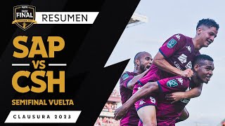 Resumen del juego Saprissa 2 vs Herediano 0  Clausura 2023  Semifinal Vuelta [upl. by Asum]