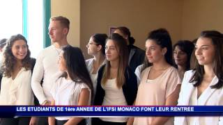 L’heure de la rentrée a sonné pour les 1ères années de l’IFSI Monaco [upl. by Arivle772]