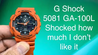 Casio G Shock 5081 GA 100L Review [upl. by Winters]