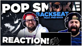 SUCH A VIBE Pop Smoke ft PnB Rock  Backseat  JK BROS REACTION [upl. by Evvy]