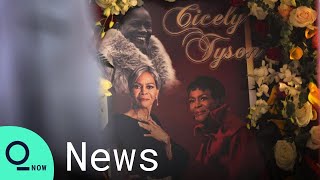 Cicely Tysons Funeral Brings Mourners to Harlem [upl. by Orten10]