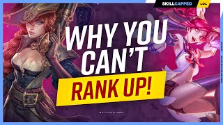 Why Most ADC Players CANT RANK UP in League of Legends [upl. by Encratia953]