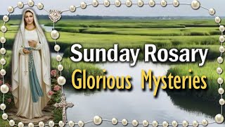 🌻Sunday Rosary🌻 Glorious Mysteries of the Holy Rosary of the Blessed Virgin Mary VIRTUAL [upl. by Enelyak190]