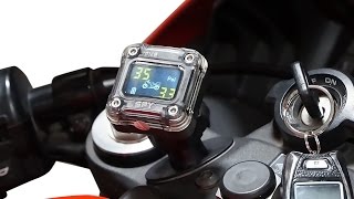 GENSSI™ Motorcycle TPMS Tire Pressure Monitoring System [upl. by Arriaet249]