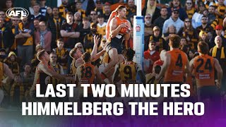 Last Two Minutes  GWS Giants v Hawthorn  Round 5 2023 [upl. by Bern]