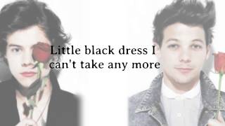 One Direction  Little Black Dress Lyrics  Pictures HD [upl. by Hutchinson]