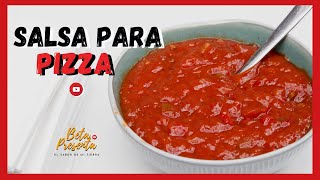 SALSA NAPOLITANA para PIZZA 🇮🇹🍅 Como HACER SALSA NAPOLITANA para PIZZA [upl. by Gary]