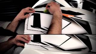 HOW TO WRAP YOUR SNOWMOBILE  COMPLETE SLED WRAP INSTALLATION GUIDE [upl. by Ruddy192]