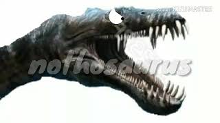 Nothosaurus vs rhizodus vs megalodon vs megamouth [upl. by Yanaton]