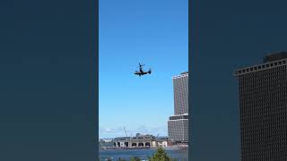 V280 Valor flyover in Lower Manhattan V280 Valor Military Exercise for the 911 ceremonies [upl. by Osmen]