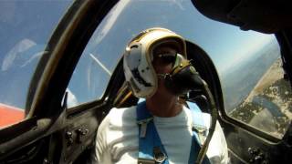 GoPro HD Jetfighter Fouga Zephyr Flight  Ramon Josa amp Xavier Corbeau [upl. by Magill140]