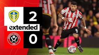 Leeds United 20 Sheffield United  Extended EFL Championship highlights [upl. by Teplitz]