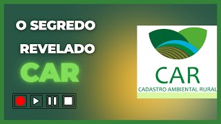 COMO FAZER O CADASTRO AMBIENTAL RURAL APRENDA COMO EMITIR O RECIBO DE INSCRIÇÃO NO CAR [upl. by Brockwell]