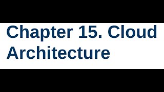 CCNA 200301 Class 44  Volume 2  Chapter 15 Cloud Architecture [upl. by Ynatterb]