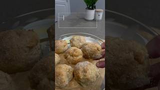 Simple Air Fryer ￼￼Dessert simplerecipe airfryerrecipes donutsrecipe healthysnacks cookwithme [upl. by Yelyk]