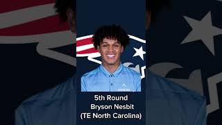 2025 Patriots Mock Draft NFL nfl patriots nfldraft viralvideo football fypシ゚ fyp viral mlb [upl. by Suiddaht380]