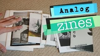 Analog Zines What is a Zine Episode 03 [upl. by Sulienroc]