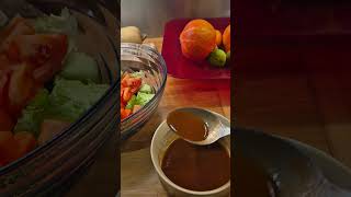 Homemade vinaigrette consistency [upl. by Gilroy]