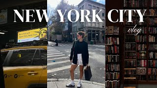 travel vlog 72 hours in new york city 🚕🍎🌃🗽☕️🤎 [upl. by Syned]