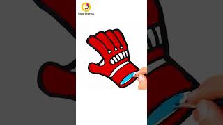 FIRE GLOVES Drawing How to Draw A FIRE GLOVES EASY for Kids  ENJOY DRAWING [upl. by Napoleon294]