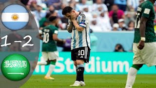 Argentina vs Saudi Arabia 12 World Cup 2022 Extended Highlights Arabic Commentary 🔥🔥worldcup [upl. by Edrick891]