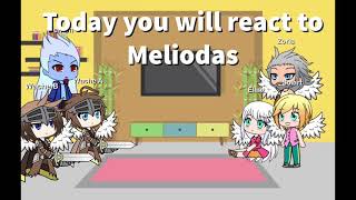 Solart 7ds movie react Meliodas rap „dragons wrath“ [upl. by Hutner]