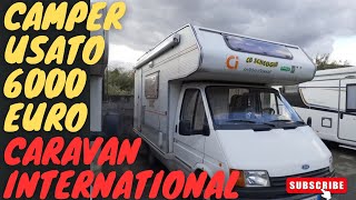 CAMPER USATO 6000 EURO CARAVAN INTERNATIONAL [upl. by Madancy]