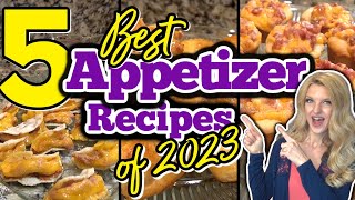 5 Best APPETIZER RECIPES of 2023  Unbelievable PARTY FOOD APPETIZERS You Dont Want To Miss [upl. by Ahkos]