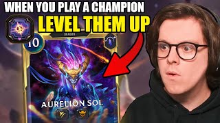 So Aurelion Sol is being added to Path of Champions  Legends of Runeterra [upl. by Arlen]