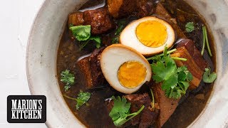 Thai Braised Pork and Egg  Marions Kitchen [upl. by Rednirah]