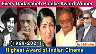 Dadasaheb Phalke Award  dadasaheb Phalke Award Winner List  1969  2021  National Film Award [upl. by Gallenz]